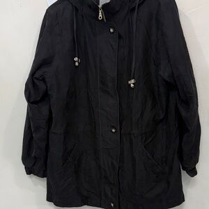 Larry Levine Black Utility Jacket